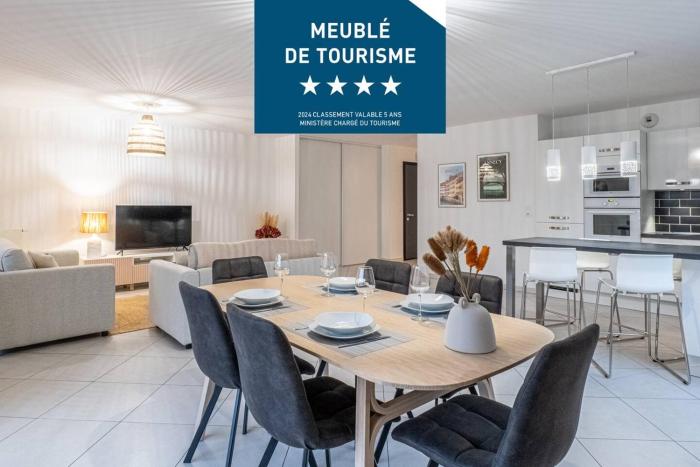 La canopée dAnnecy - spacieux T3 situé à lentrée de la vieille ville avec garage et grande terasse