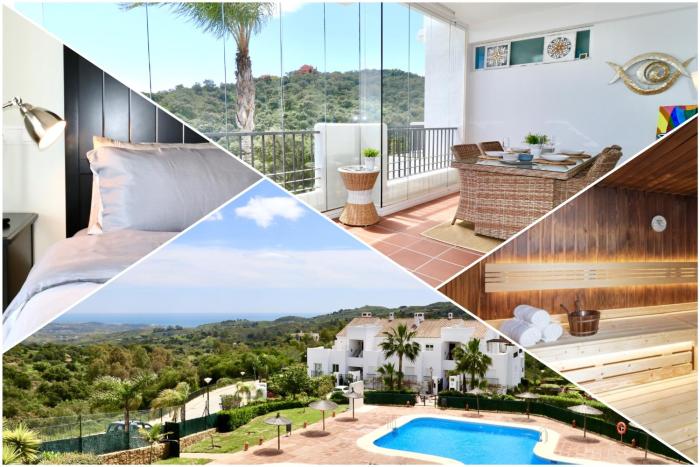 Mirador Marbella Pool Golf Gym Sauna