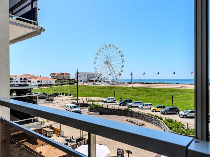 Biscarrosse-Plage : Appartement Climatisé Vue Océan, 4 Pers, Parking - FR-1-521-267