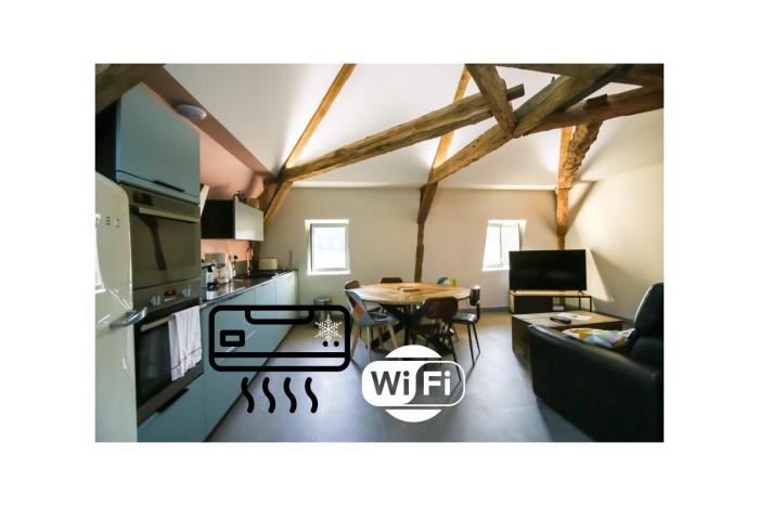 Le Remarquable , appartement avec climatisation