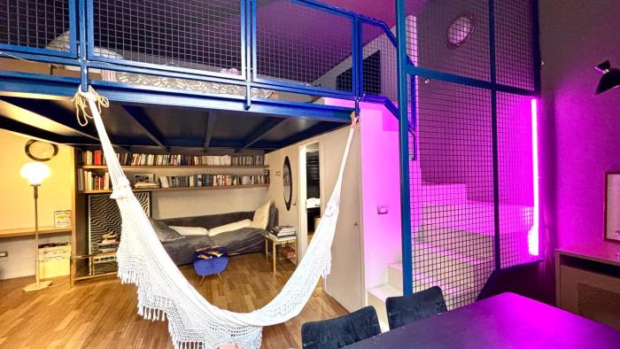 La casetta di Violetta Loft colorato