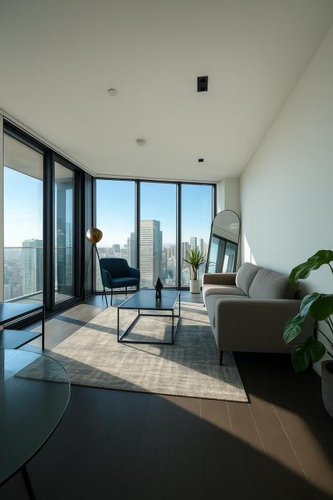 Canary Wharf Iconic London Skyline View