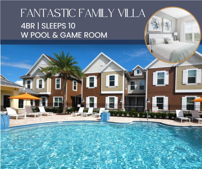 5min Disney Fantastic Family Villa SMV113
