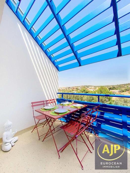 Résidence Bleu Marine - Proche océan appartement 4 personnes, résidence avec piscine, Lacanau Océan MAE-7181