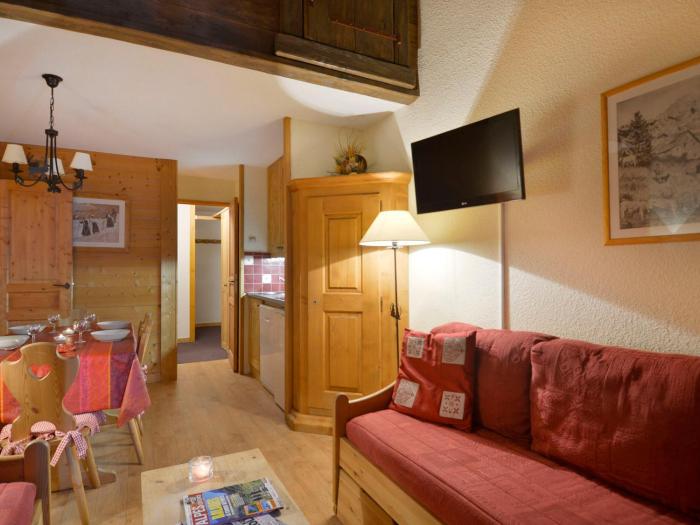 Charmant appartement rénové 2 pièces + cabine, accès piste, animaux admis - FR-1-181-2754