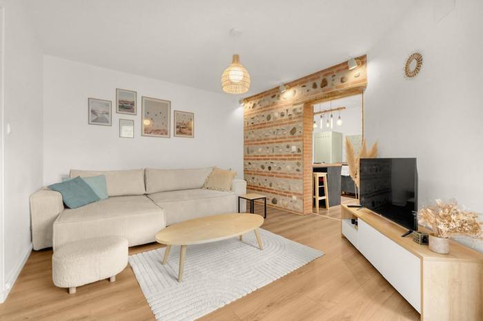 Jardin en Ville - Appartement Typique Toulousain