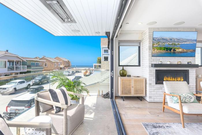 Luxe 3Br Near The Sand W Rooftop Spa, Ocean Views, And Ac By Beachview Rentals