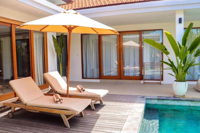 Seseh Beach-Twin Villa Celestine 3 Bedrooms Villa with Private Pool-650 m to beach