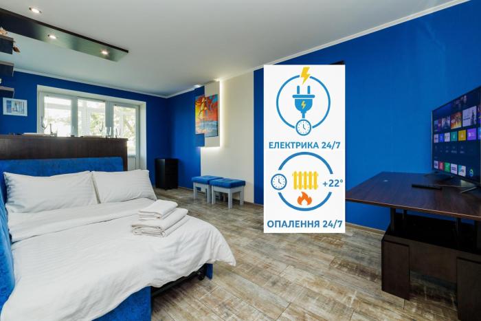 Морська квартира у центрі м Полтава Мережа AlexApartments Документи для відряджень Цілодобове безконтактне заселення 24-7