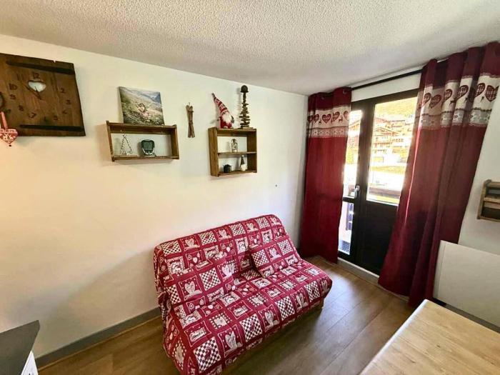 Résidence Sarvan - Studio pour 2 cuisine équipée et proche des pistes idéal couple MAE-6054