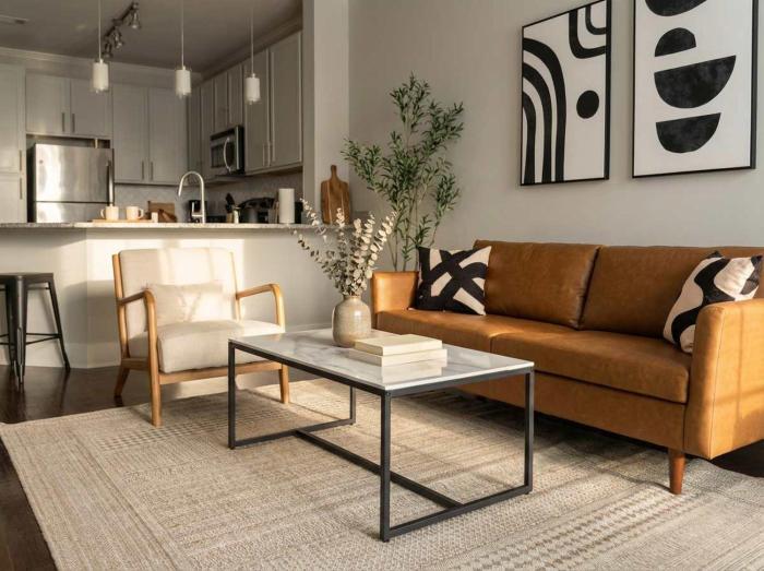 Boulevard Stays Midtown 1BR Pool Gym Parking 03