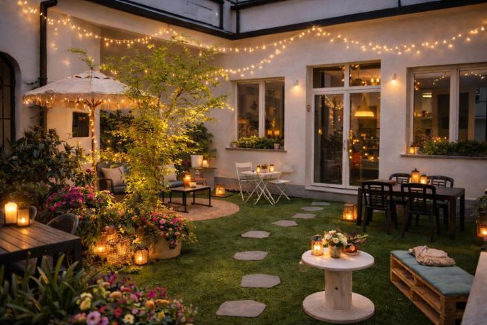 Modern Garden Loft Nest with Gym