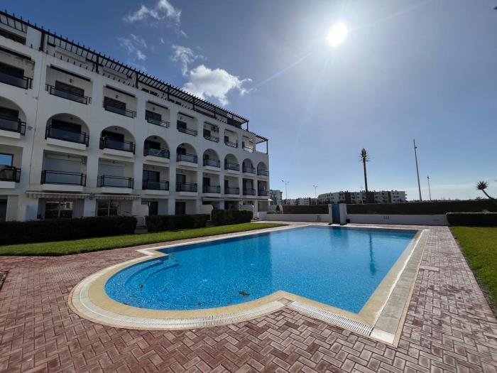 Agadir Sun&Sea appartement avec piscine, balcon et 5 min Plage