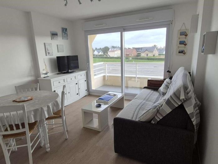 Studio cabine lumineux pour 4 avec balcon exposé sud, Stella Plage - FR-1-236-181