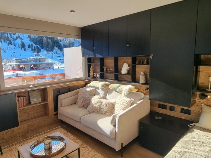 Appartement rénové, 2 pièces, skis aux pieds, vue Mont-Blanc - FR-1-181-2877