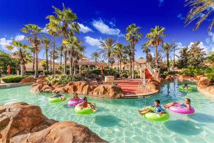 Waterside Resort Villa, 9mi Disney, Gym, Lazy River, Hot tub, Pools 538