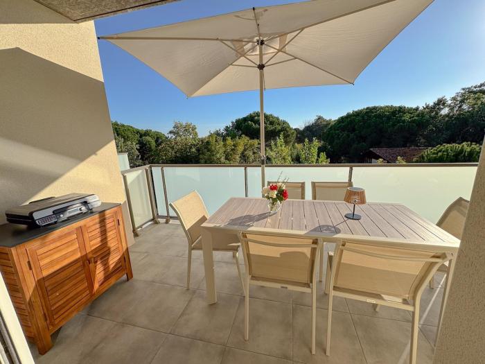 Aurora, Magnifique classé 3 étoiles, 6 p, accès direct plage, parking privé