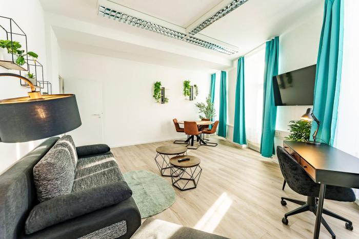 Modernes Apartment für 5 Personen mit Privatüarkplatz - Wlan und Kaffeevollautomat
