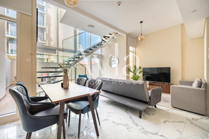 Stylish 2BR Duplex in Masdar Near Airport