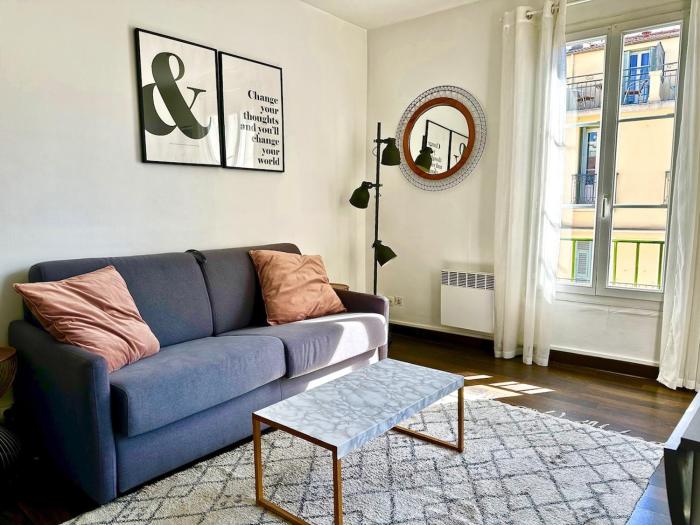 Studio cosy Carré dor proche des plages & Promenade des Anglais