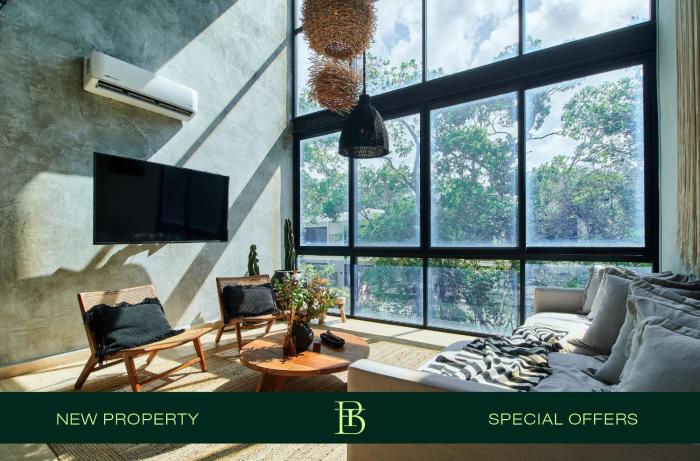 BT Homes - Tulum - Studios Attha en la Selva Holistika con Piscina Privada