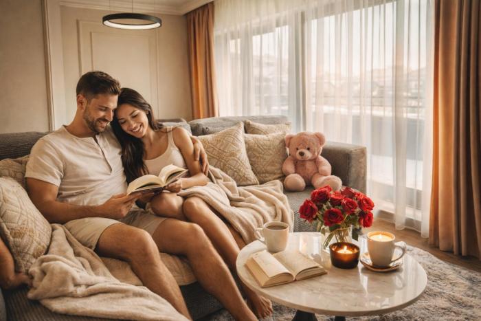 Modern One-Bedroom Apartment with Balcony - Cometei Residence