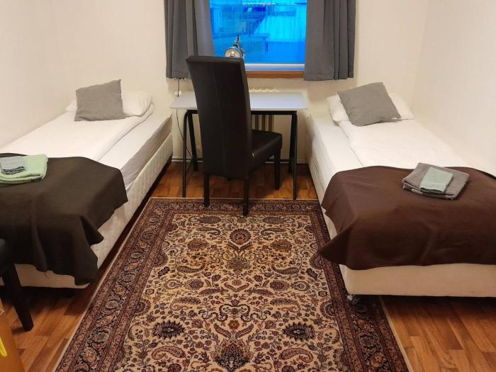 Mountain and village view