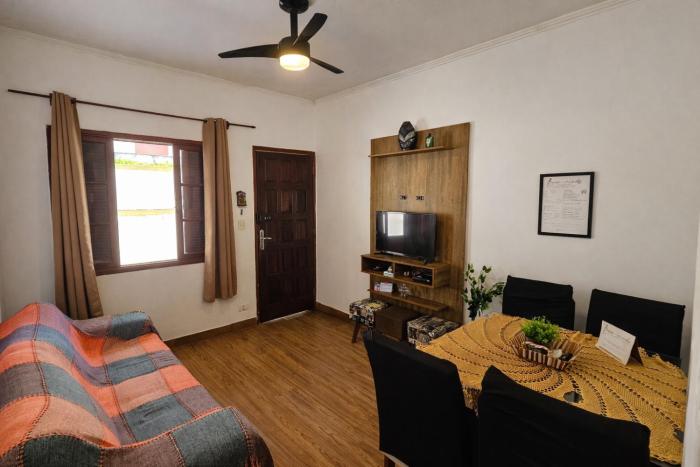 Praia do Tombo - Apto Completo com Garagem, Wi-fi e Ar Condicionado