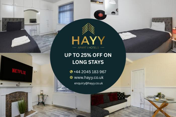 Hayy Springbank 2-Bed Home with Comfort & Space