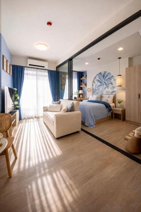 Luxury Designer Studio Sealy Bed Coffee Bar Walk to Cicada Market & Beach