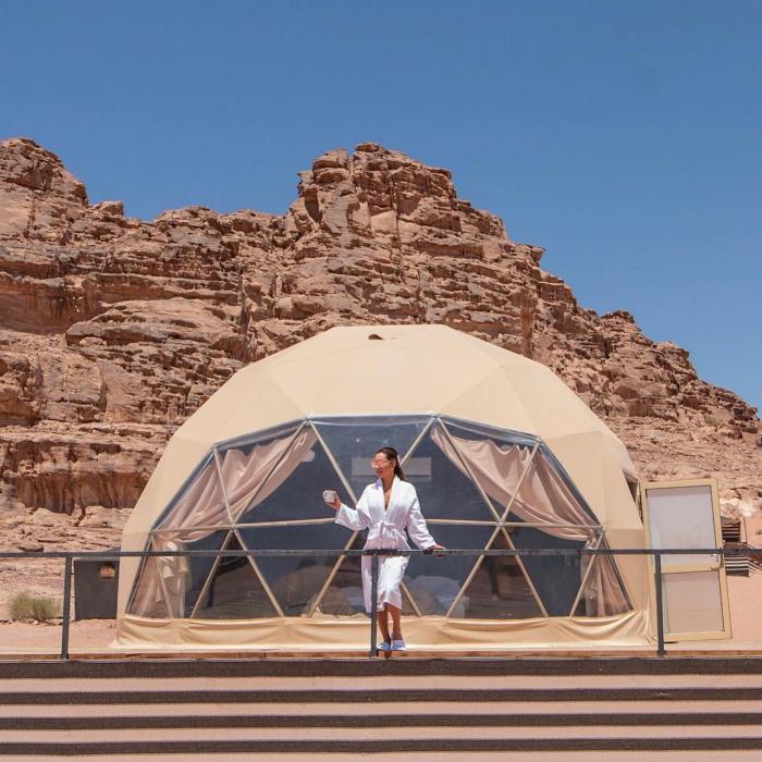 A luxurious experience under the stars of Wadi Rum