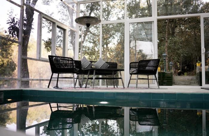 Four Luxury Tents in Majkhali w Heated Pool Tarumarg