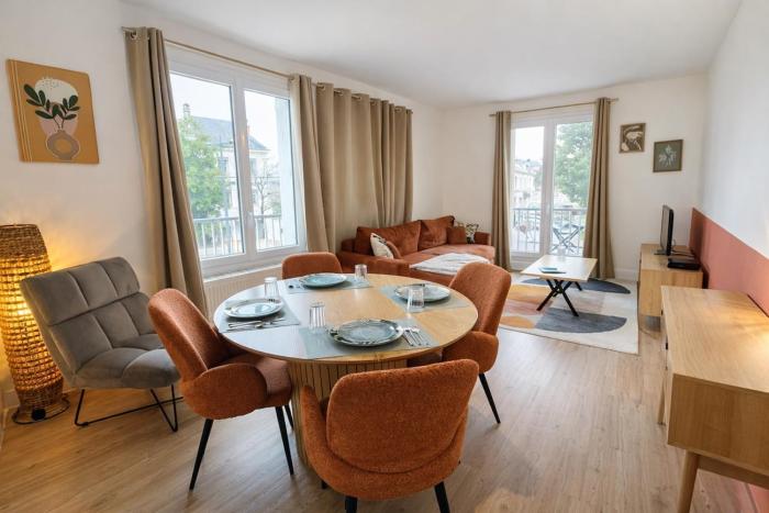 Grand Appartement - Wifi -Parking - Tramway 1 min