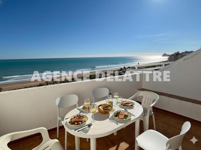 Estudio ATICO con wifi - Frente al mar - ES-389-39