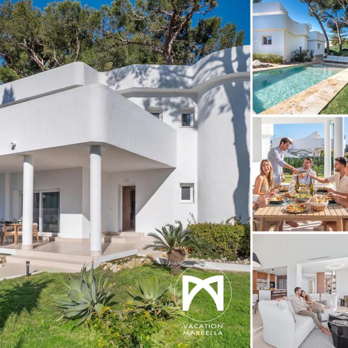 VACATION MARBELLA I Villa Ulises, Private Heated Pool, 4min to the Beach, Luxury Interiors, BBQ, Golf Views