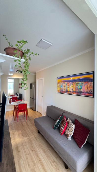 Apartamento silencioso no centro - cercado de verde