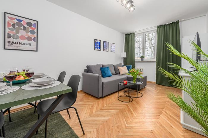 Lumina cozy 3-room apartment in Warsaw