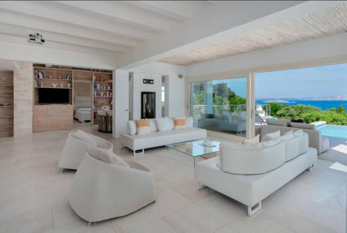 Panoramic view Villa Elegance Meets Sea Views in Costa Smeralda