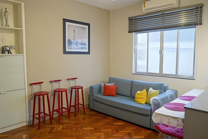 Scl206| Quarto e sala moderno em Botafogo