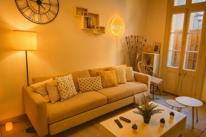 Le Soleil du pont vieux - Appartement avec terrasse - Wi-Fi - Proche cité médiévale