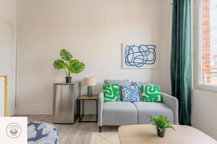 Cosy flat, Duplex, proche centre ville