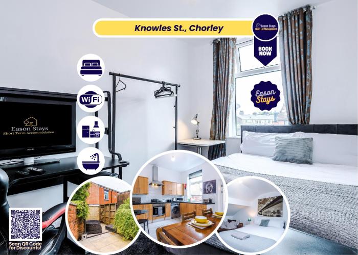 4BDR House By Eason Stays Short Lets Chorley