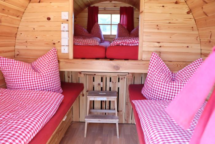 Schlaffass Campingpark Heidewald