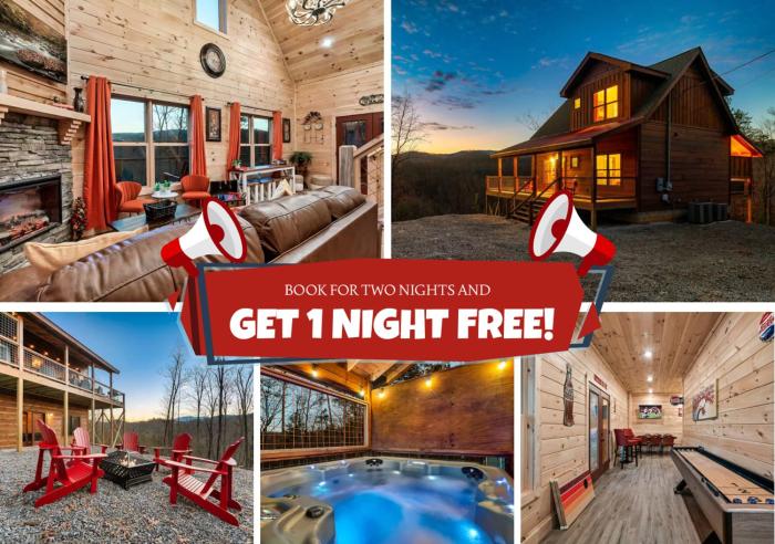 4BR Cabin in Sevierville Mountain Views, Hot Tub