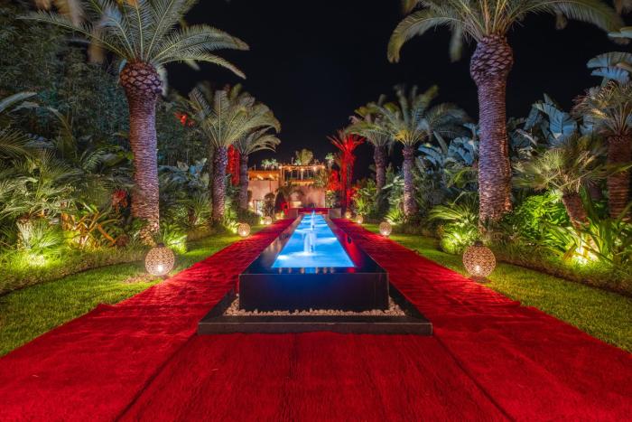 Exclusive Private Luxury 4-Bedroom Villa with Atlas Mountains View & Rooftop, Marrakech