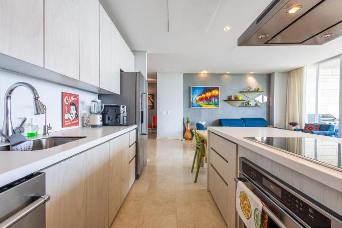 Amazing apartament with ocean view for 7 people in Baru