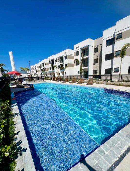 Apartamento perto da praia do Recreio com piscina