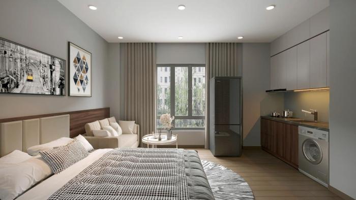 Luxe Paradise Suites Đội Cấn