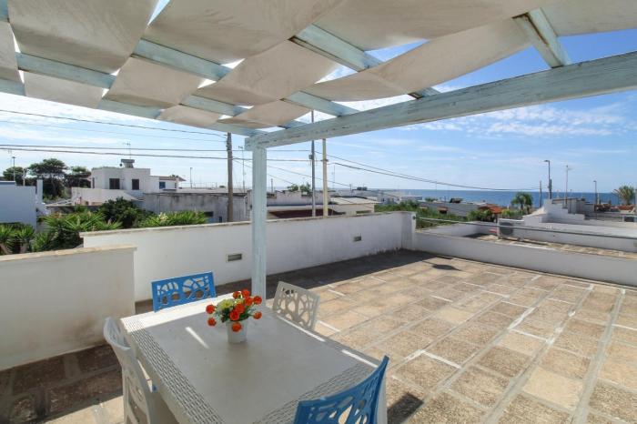Attico Bluè vista mare - Apulia Home