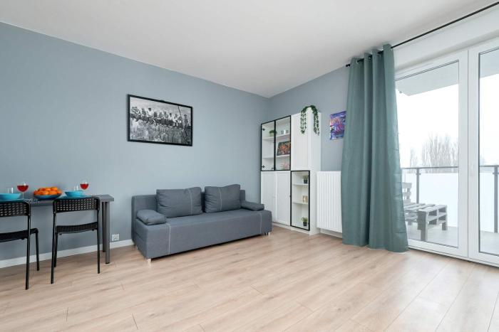 Komfortowe Studio dla Dwojga Blisko Centrum Łodzi by Noclegi Renters